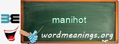 WordMeaning blackboard for manihot